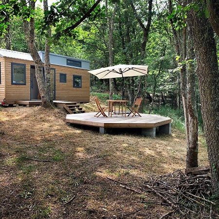 Tiny House Autonome En Pleine Nature Albieres Bagian luar foto